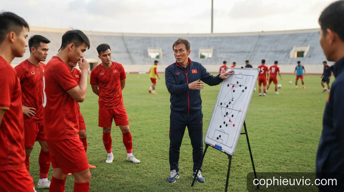 FIFA ASEAN Cup 2026: ĐT Việt Nam hội quân, HLV Kim Sang Sik đối mặt bài toán thiếu vắng Quang Hải - 2
